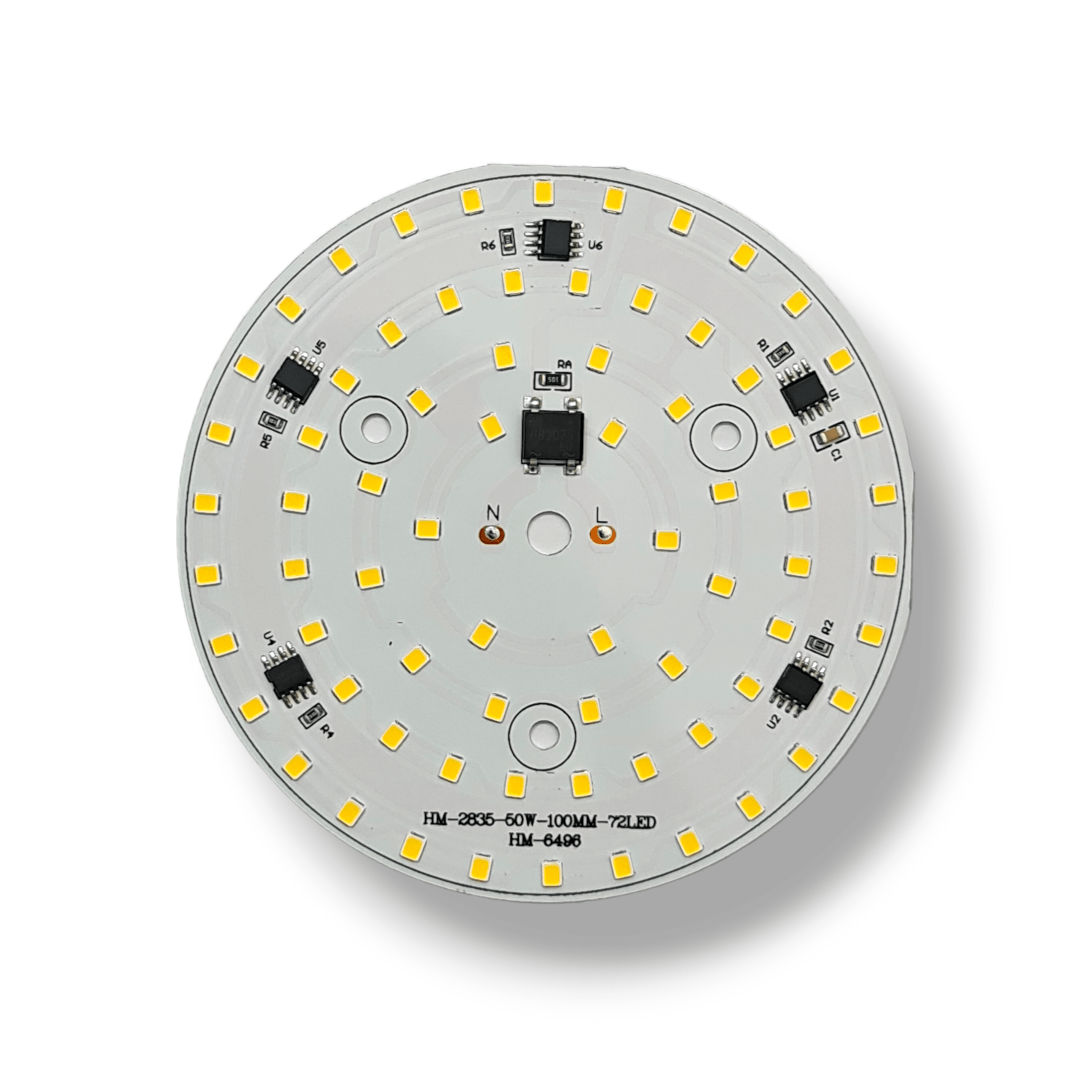 ماژول 220 ولت 50 وات نچرال گرد - قطر 100 میلیمتر