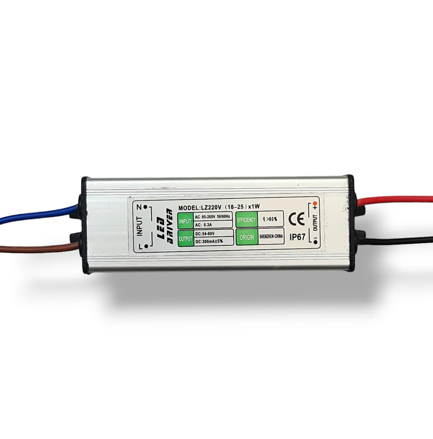 درایور 24*18 وات پوشش آلومینیوم LUXEN