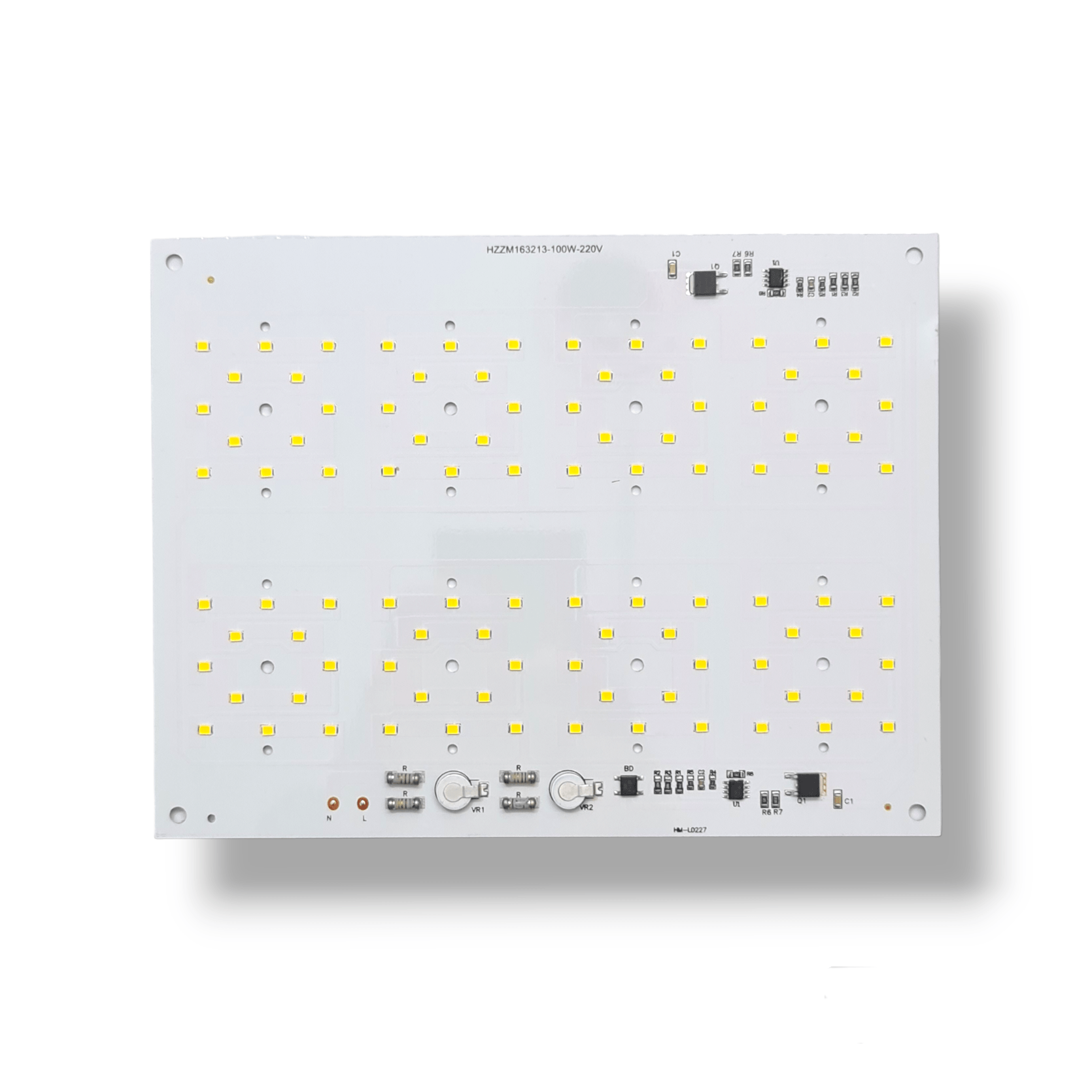 ماژول 220 ولت 100 وات نچرال مربعی - 160*210 میلیمتر