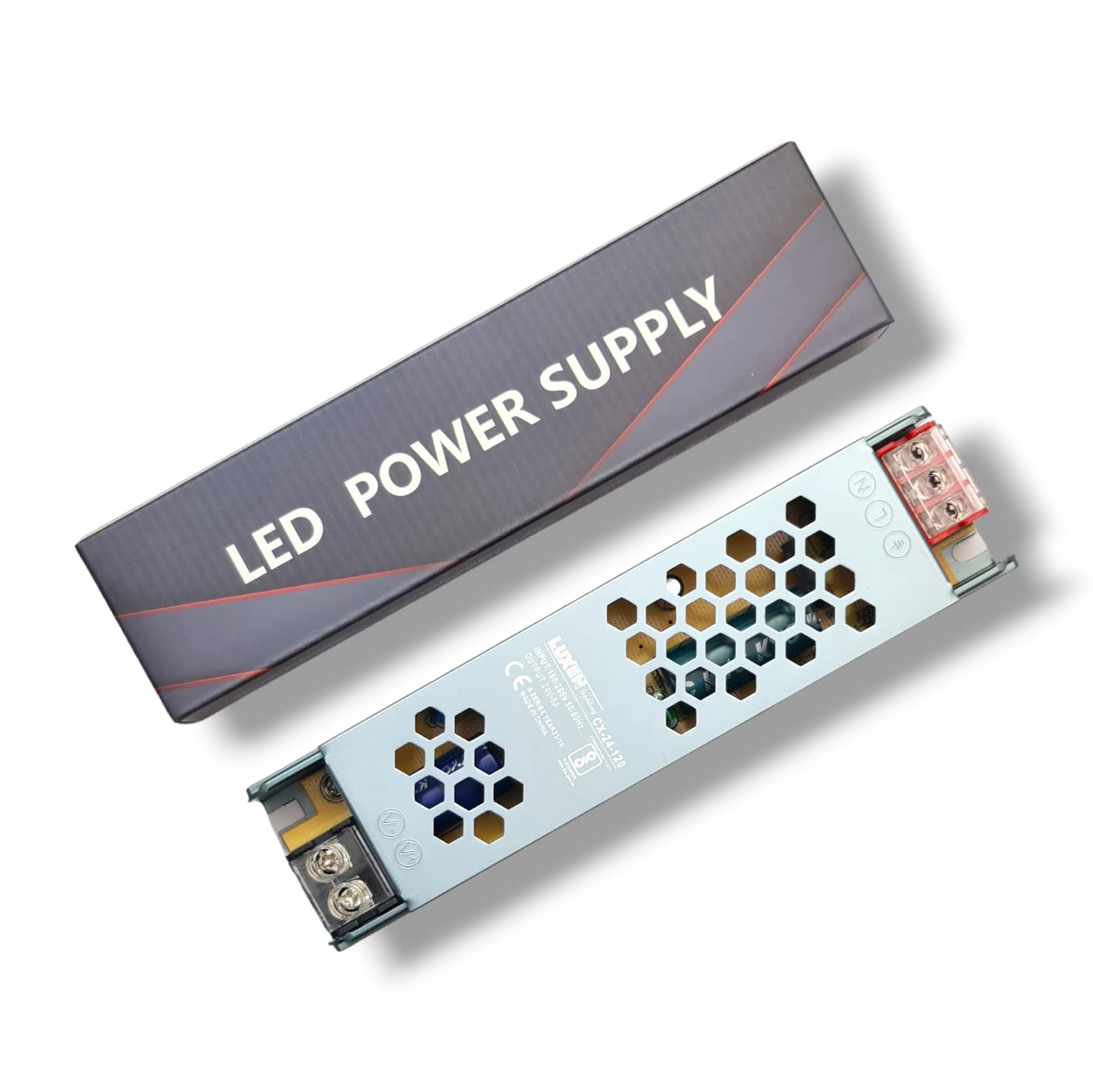 منبع تغذیه سوئیچینگ اسلیم 120 وات 24 ولت 5 آمپر