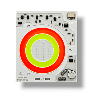 سی او بی COB آر جی بی 220 ولت 50 وات ریموت دار-گرد