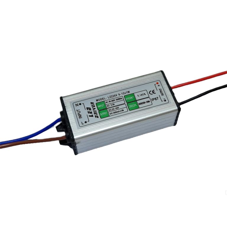 درایور 12*8 وات پوشش آلومینیوم LUXEN